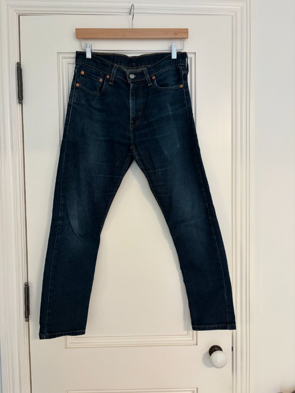 Levi's 512 Dark Wash Slim Taper Jeans